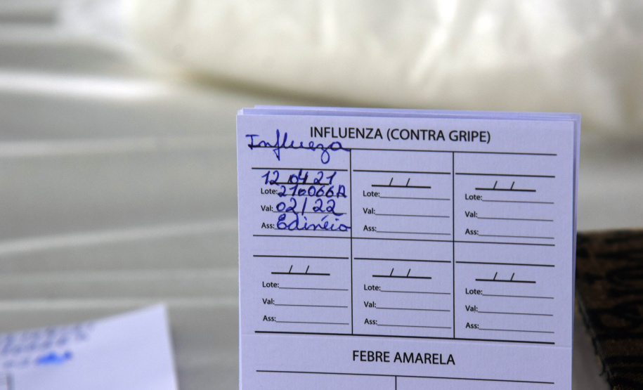 A secretaria estadual da Saúde inicia nesta terça-feira (11) a segunda fase da campanha de vacinação contra a gripe. Nesta etapa, que deve seguir até o dia 8 de junho, serão imunizados idosos com 60 anos ou mais e professores da rede pública e privada. Cerca de 1.949.851 paranaenses se enquadram nestes grupos.  -  Curitiba, 11/05/2021  -  Foto: Américo Antonio/SESA