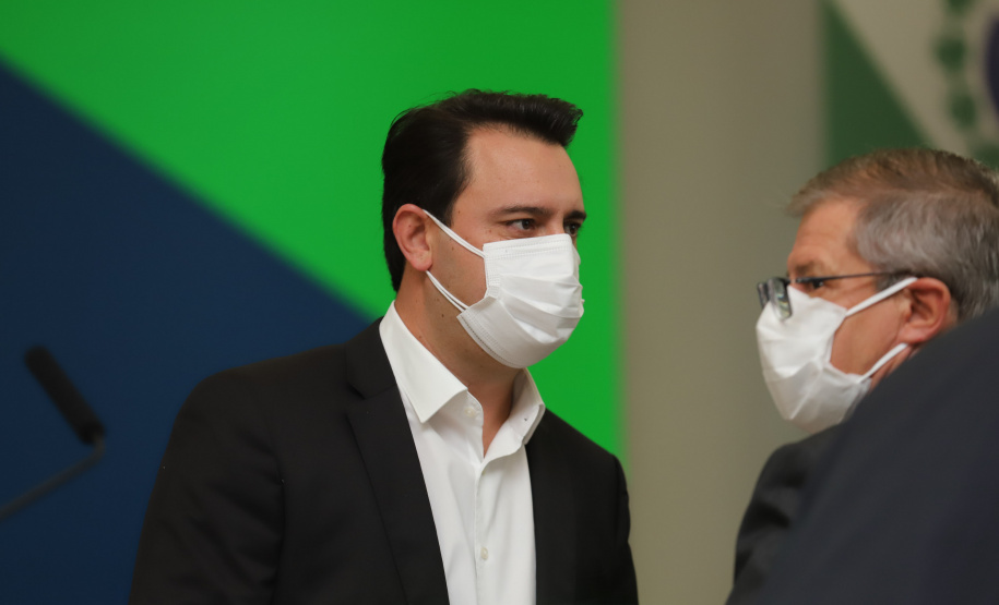 Casa Facil O governador Carlos Massa Ratinho Junior anuncia nesta quarta-feira (12) o lancamento do Programa Casa Facil, com objetivo de viabilizar a aquisicao da casa propria para familias com renda de ate tres salarios minimos. Curitiba, 12/05/2021. Foto: Geraldo Bubniak/AEN