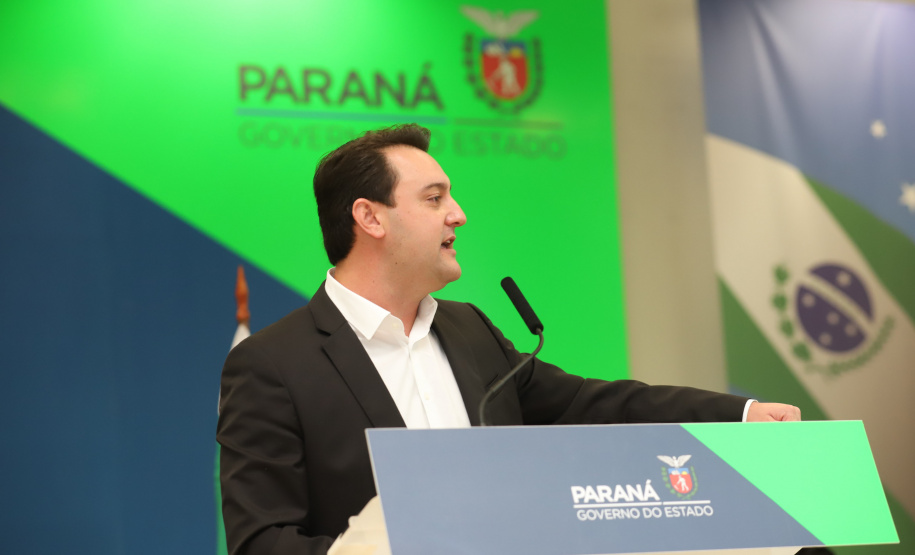 Casa Facil O governador Carlos Massa Ratinho Junior anuncia nesta quarta-feira (12) o lancamento do Programa Casa Facil, com objetivo de viabilizar a aquisicao da casa propria para familias com renda de ate tres salarios minimos. Curitiba, 12/05/2021. Foto: Geraldo Bubniak/AEN