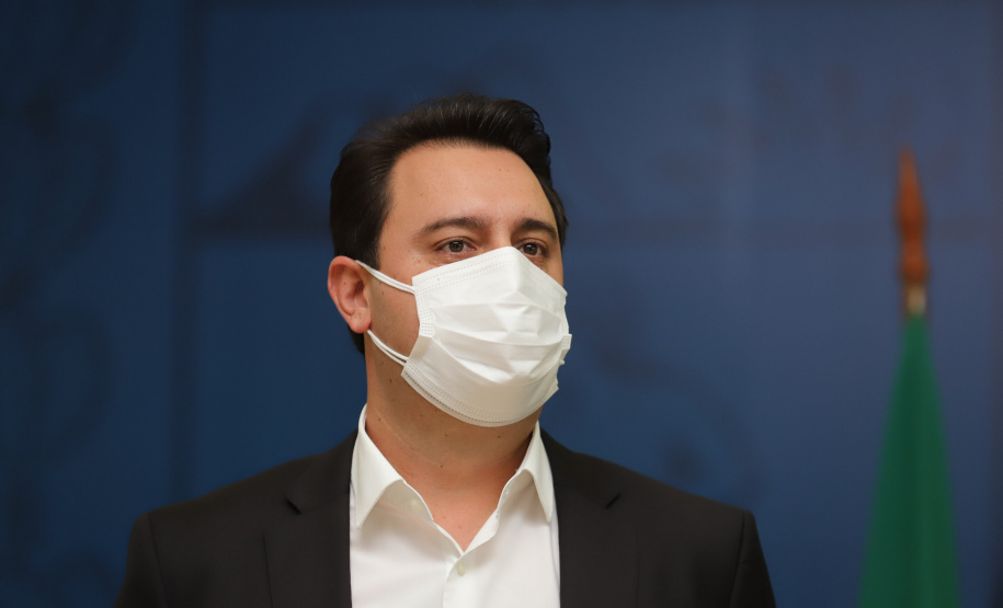 Casa Facil O governador Carlos Massa Ratinho Junior anuncia nesta quarta-feira (12) o lancamento do Programa Casa Facil, com objetivo de viabilizar a aquisicao da casa propria para familias com renda de ate tres salarios minimos. Curitiba, 12/05/2021. Foto: Geraldo Bubniak/AEN