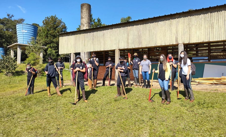 Ensino técnico retoma atividades práticas presenciais
. Foto: SEED