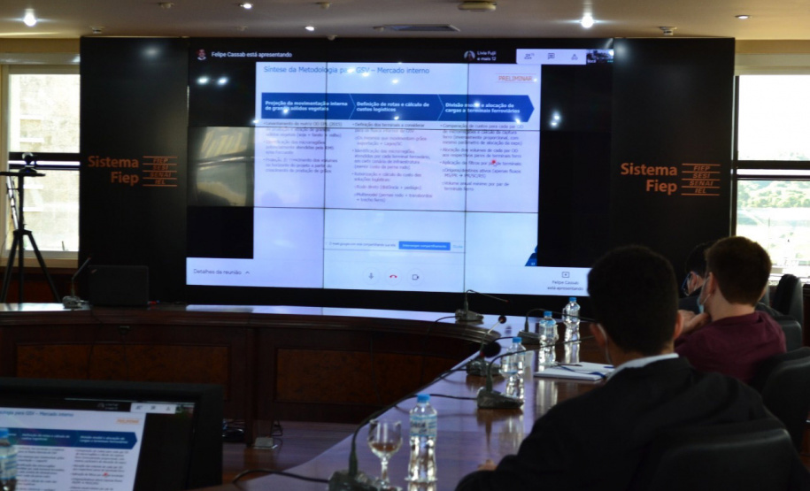 Governo do Paraná se reúne com Governo Federal para discutir projetos de ampliação e modernização da Ferroeste - Curitiba, 12/05/2021 - Foto: GT Ferrovias