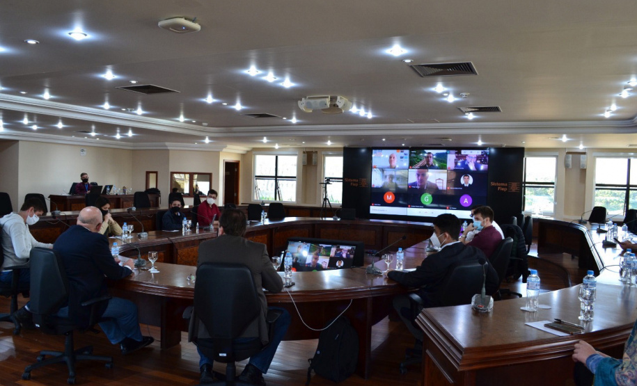 Governo do Paraná se reúne com Governo Federal para discutir projetos de ampliação e modernização da Ferroeste - Curitiba, 12/05/2021 - Foto: GT Ferrovias
