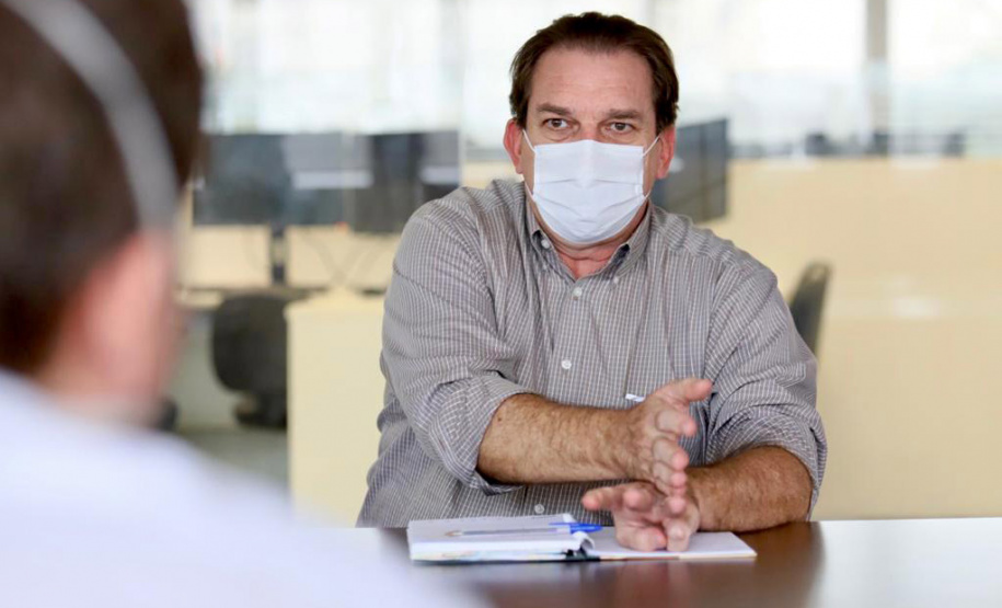 Governo do Paraná se reúne com Governo Federal para discutir projetos de ampliação e modernização da Ferroeste - Curitiba, 12/05/2021 - Foto: GT Ferrovias