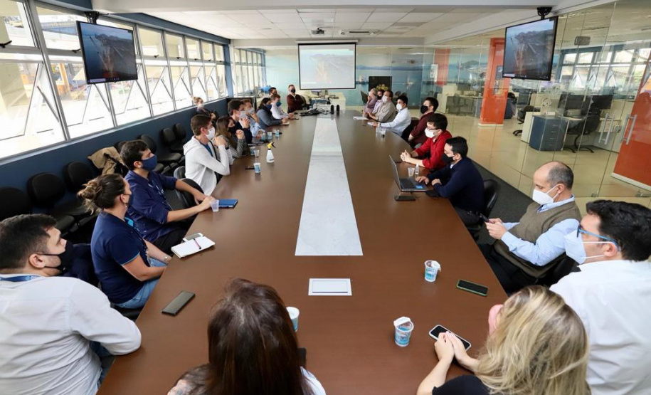 Governo do Paraná se reúne com Governo Federal para discutir projetos de ampliação e modernização da Ferroeste - Curitiba, 12/05/2021 - Foto: GT Ferrovias