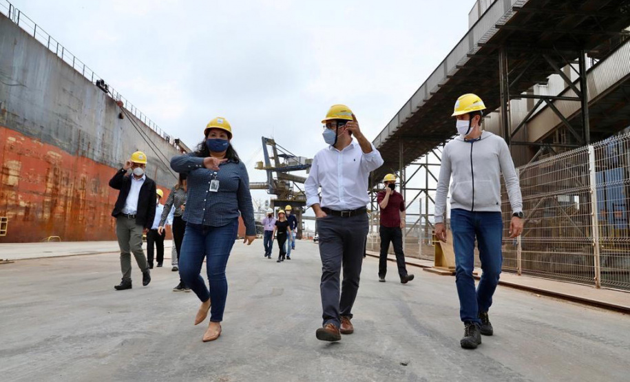 Governo do Paraná se reúne com Governo Federal para discutir projetos de ampliação e modernização da Ferroeste - Curitiba, 12/05/2021 - Foto: GT Ferrovias