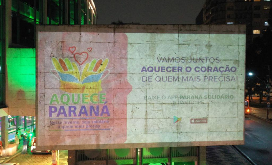 O Governo do Estado deu início oficialmente nesta quarta-feira (12) à campanha Aquece Paraná 2021