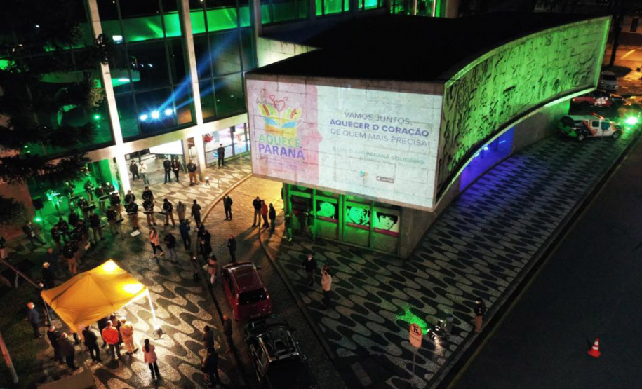 O Governo do Estado deu início oficialmente nesta quarta-feira (12) à campanha Aquece Paraná 2021