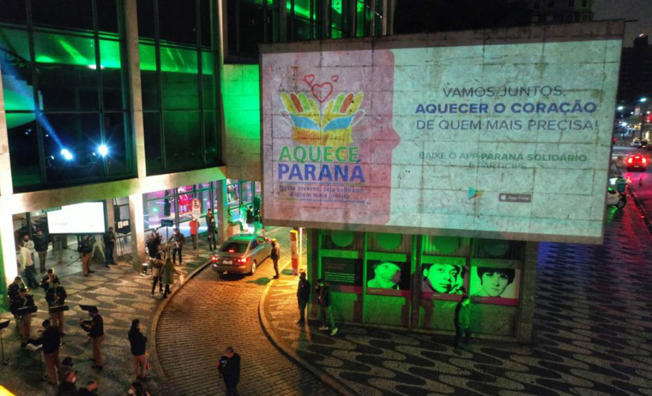 O Governo do Estado deu início oficialmente nesta quarta-feira (12) à campanha Aquece Paraná 2021