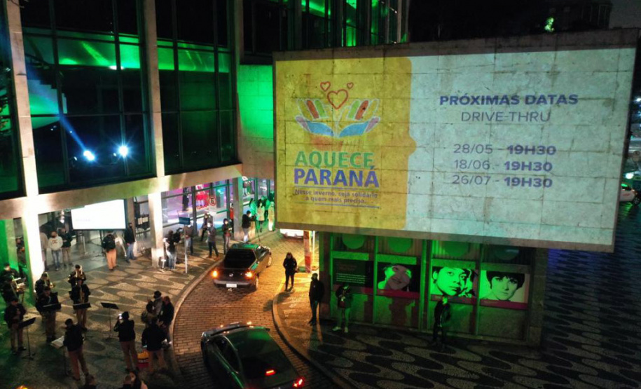 O Governo do Estado deu início oficialmente nesta quarta-feira (12) à campanha Aquece Paraná 2021