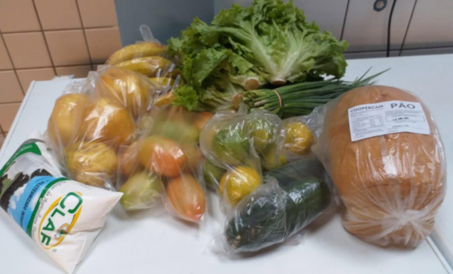 Entrega de alimentos da agricultura familiar  -  Foto: Divulgação/Seed