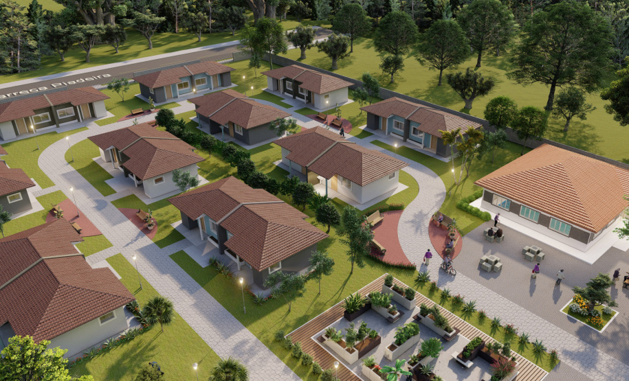 Arapongas receberá quase R$ 200 milhões de novos investimentos em habitação popular. O anúncio foi feito pelo governador Carlos Massa Ratinho Junior em visita à cidade nesta quinta-feira (13) e se refere a dois novos projetos que estão sendo desenvolvidos por meio do programa Casa Fácil Paraná. Foto/Arte: ( Projeto Cohapar)