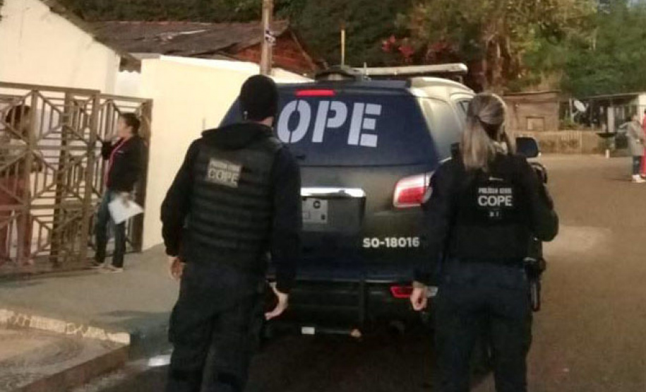 PCPR deflagra operação em combate à violência contra mulher e ao tráfico de drogas em Londrina - Foto: Polícia Civil/SESP
