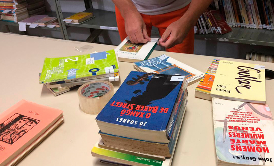 O Departamento Penitenciário do Paraná recebeu do Ministério da Justiça e Segurança Pública, via Departamento Penitenciário Nacional (Depen), 13.930 livros de literatura, que serão distribuídos até o final deste mês nos espaços de acervo bibliográfico, nas penitenciárias do Estado do Paraná. - Foto: Depen/PR