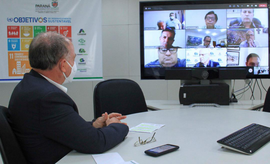 Prefeitos conhecem Projetos, Ações e ferramentas modernas da SEDU e Paranacidade que beneficiam aos Municípios - Curitiba, 14/05/2021 - Foto: SEDU