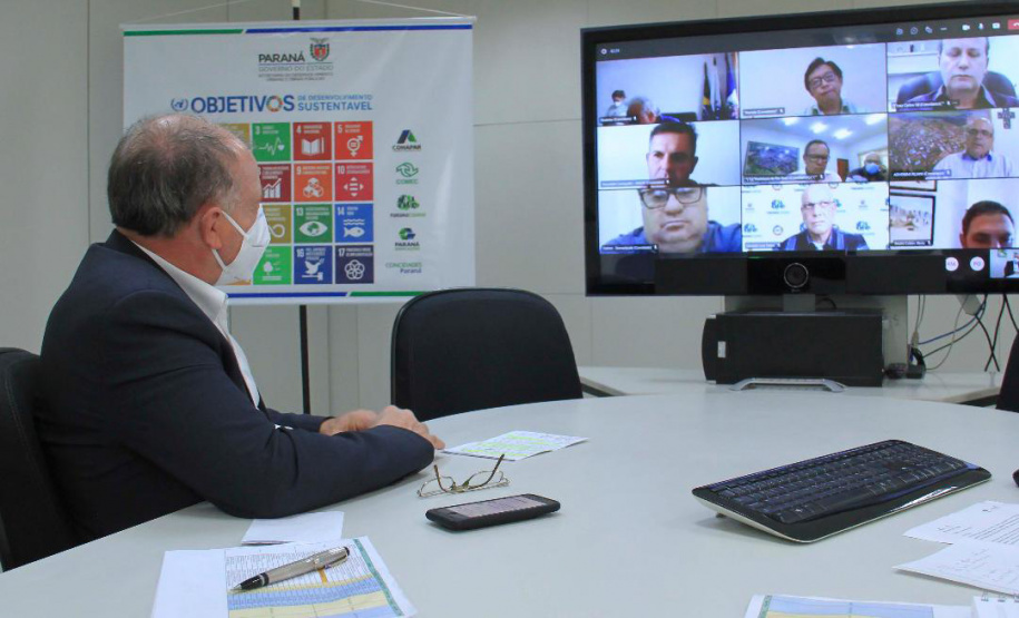 Prefeitos conhecem Projetos, Ações e ferramentas modernas da SEDU e Paranacidade que beneficiam aos Municípios - Curitiba, 14/05/2021 - Foto: SEDU