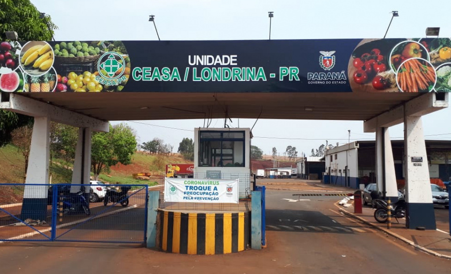A Ceasa Paraná realiza nos dias 25, 26 e 27 de maio, mais uma licitação de áreas para boxes em sua unidade em Londrina. - Londrina, 17/05/2021 - Foto: Divulgação CEASA
