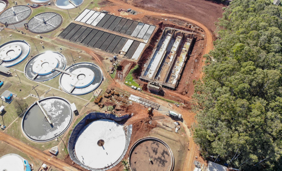 Mesmo com pandemia e crise hídrica, Sanepar amplia investimentos em 22%. Foto: Gilson Abreu/AEN