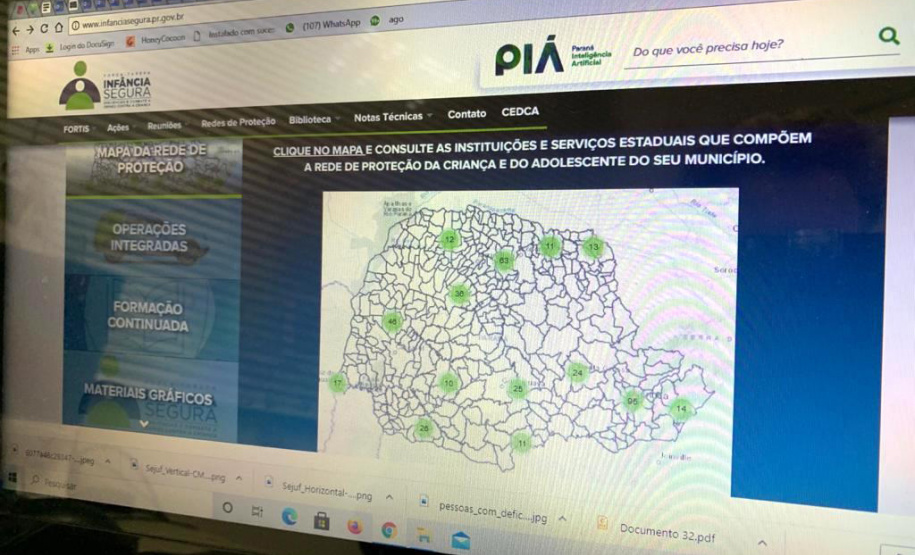 No Dia Nacional de Enfrentamento ao Abuso e Exploração Sexual de Crianças e Adolescentes, Secretaria de Justiça e Secretaria da Segurança promovem ação de conscientização nas ruas - Curitiba, 17/05/2021 - Foto: SEJUF