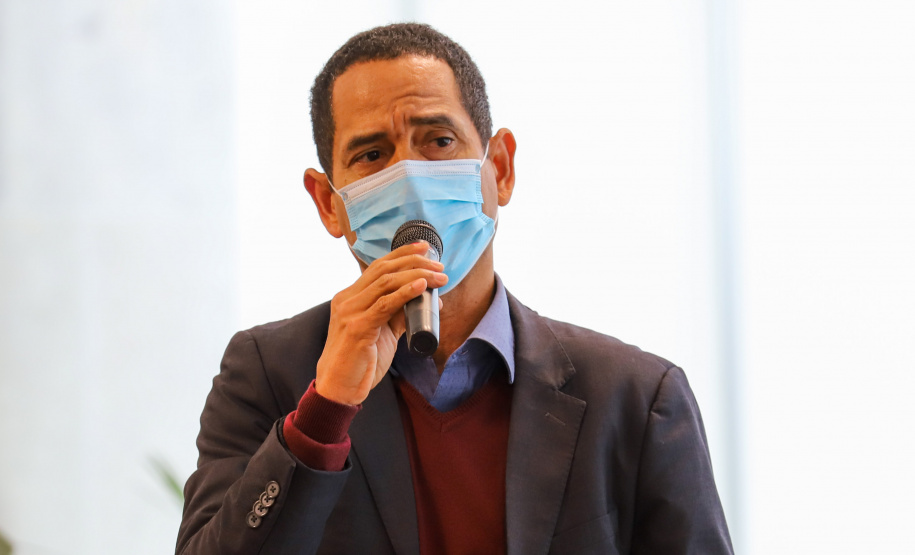 Com planejamento, Paraná reduz criminalidade e moderniza segurança, afirma secretário Romulo Marinho Soares, secretário da Segurança Pública do Estado do Paraná. Foto: Geraldo Bubniak/AEN