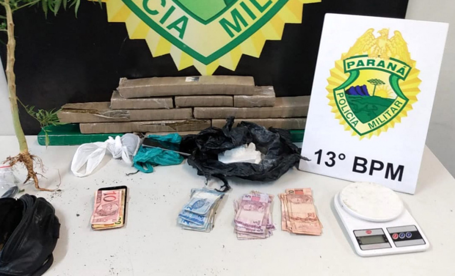 PM desmantela esquema de tráfico de drogas no Bairro Alto e cumpre 13 Mandados de Prisão e seis de Busca e Apreensão na Capital e RMC  -  Curitiba, 20 de maio de 2021. Operação Iracema  - Foto: Soldado Amanda Morais