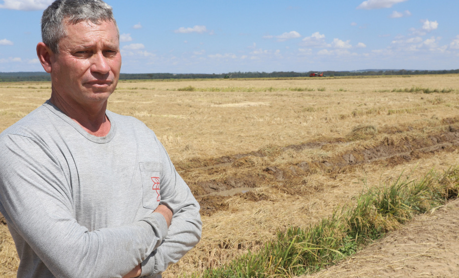Almir Bassani. Fazenda Bassani em Santa Isabel do Ivaí. Foto: Ari Dias/AEN