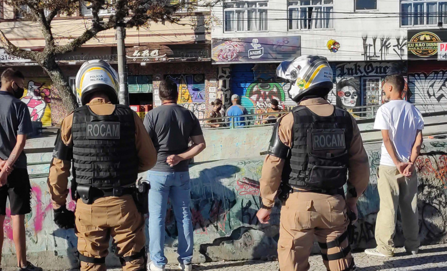 AIFU intensifica ações neste domingo e flagra aglomerações em locais públicos durante fiscalização na Capital
. Foto:SESP