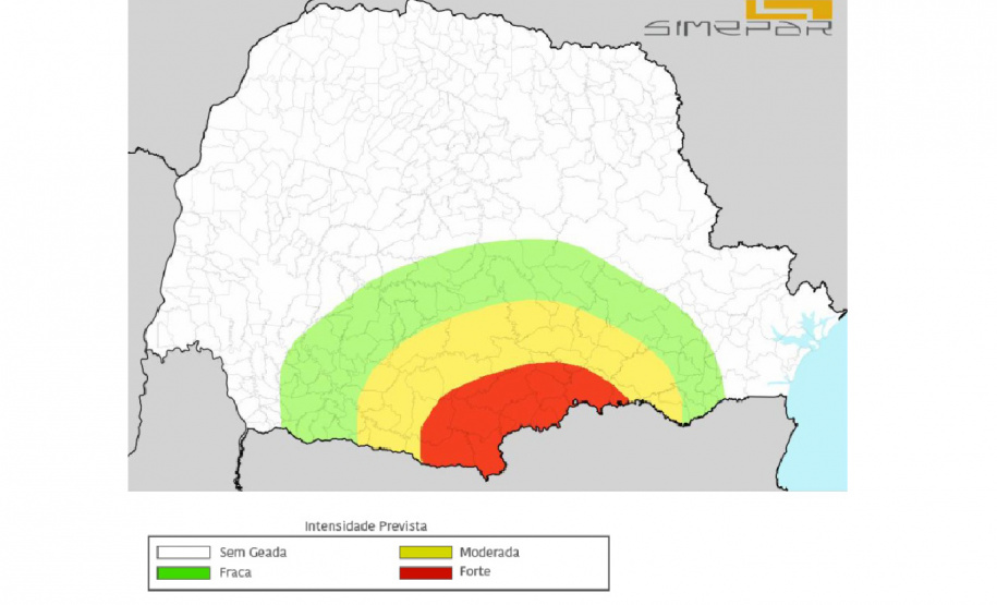 O inverno inicia-se oficialmente em 21 de junho, mas as temperaturas baixas já estão ocorrendo em várias cidades do Paraná