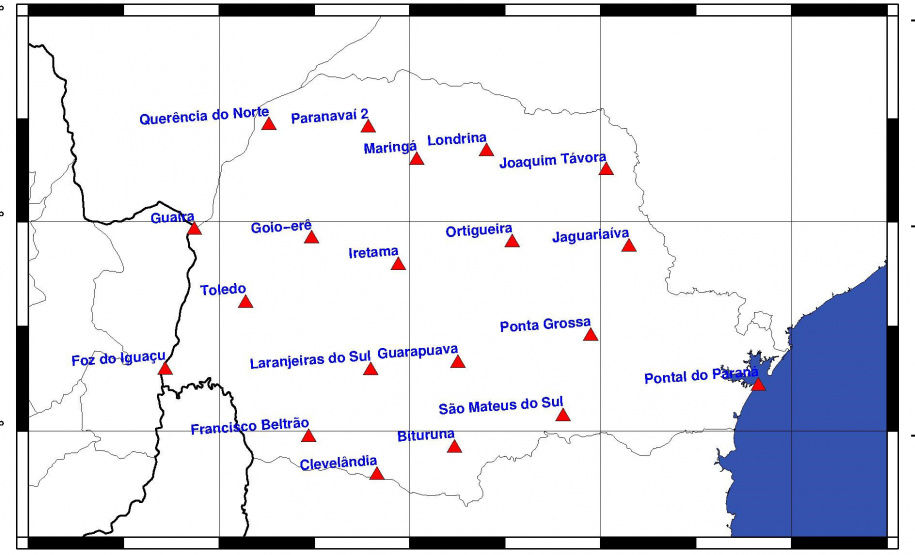 Começou nesta segunda-feira (24), em Londrina, o levantamento gravimétrico para a criação de uma rede absoluta de gravidade no Estado do Paraná. O trabalho será realizado pelo Professor Doutor, Denizar Blitzkow, especialista em ciências geodésicas, com o apoio técnico de servidores da Diretoria de Gestão Territorial, do Instituto Água e Terra (IAT), órgão vinculado a Secretaria de Estado do Desenvolvimento Sustentável e do Turismo. - Curitiba, 245/05/2021 - Foto: SEDEST