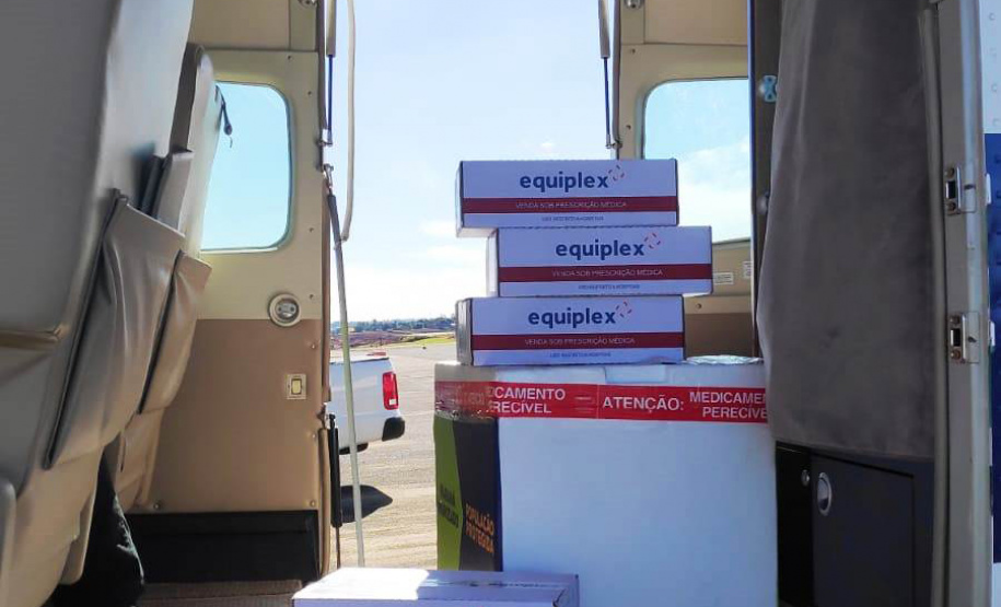 O Governo do Estado descentralizou vacinas contra a Covid-19 da Pfizer/BioNTech para nove municípios do Paraná nesta segunda-feira (24). Ao todo 39.780 doses foram distribuídas para Curitiba, Ponta Grossa, Guarapuava, Foz do Iguaçu, Araucária, Campo Largo, São José dos Pinhais, Colombo e Pinhais. - 24/05/2021 - Foto: DSivulgação SESA