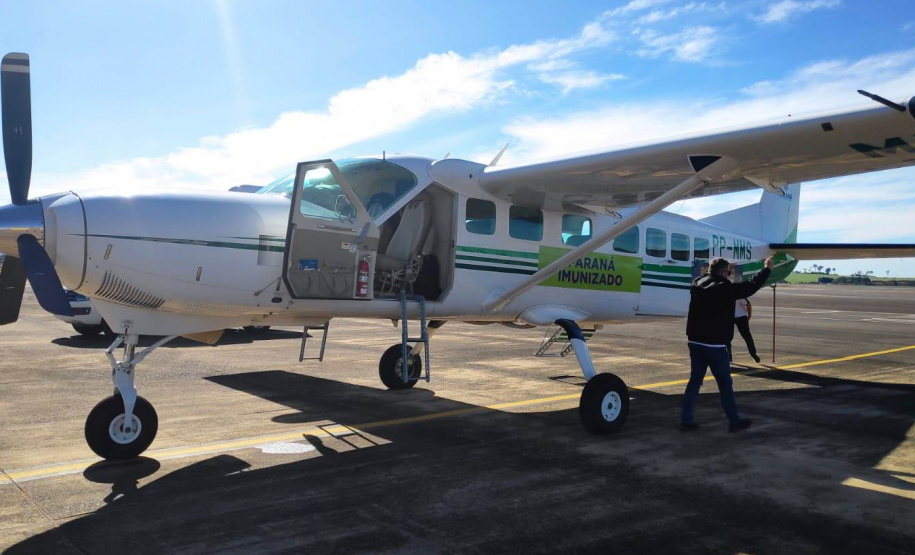 O Governo do Estado descentralizou vacinas contra a Covid-19 da Pfizer/BioNTech para nove municípios do Paraná nesta segunda-feira (24). Ao todo 39.780 doses foram distribuídas para Curitiba, Ponta Grossa, Guarapuava, Foz do Iguaçu, Araucária, Campo Largo, São José dos Pinhais, Colombo e Pinhais. - 24/05/2021 - Foto: DSivulgação SESA