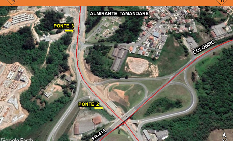 Transporte de vigas para obra na PR-092 afetará o trânsito entre Curitiba e Almirante Tamandaré. Foto::DER