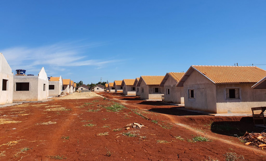 Construção de 41 casas populares em Jardim Alegre chega a 65% de conclusão - Curitiba, 25/05/2021 - Foto: Cohapar