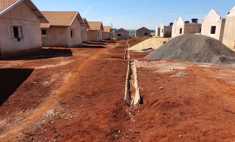 Construção de 41 casas populares em Jardim Alegre chega a 65% de conclusão - Curitiba, 25/05/2021 - Foto: Cohapar
