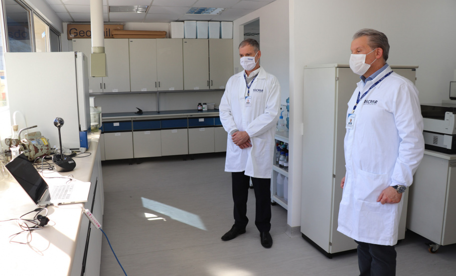 Sanepar e Tecpar firmam convênio para garantir qualidade da água
.Foto:Sanepar