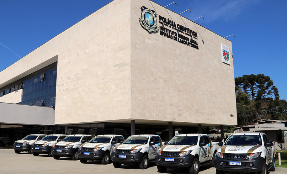 Novas viaturas para unidades do interior da Polícia Científica