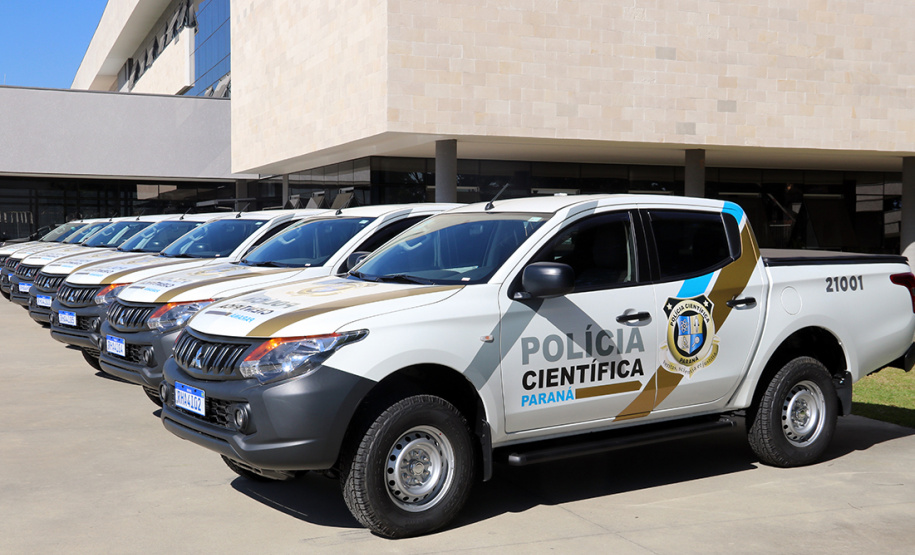 Novas viaturas para unidades do interior da Polícia Científica