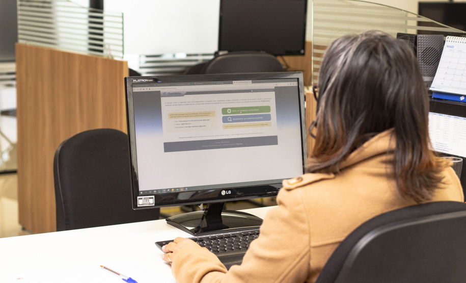 Ouvidoria da Sanepar trabalha de forma imparcial e independente e faz a mediação na busca de soluções para o cliente e para a empresa  - Foto: Andre Thiago/Sanepar