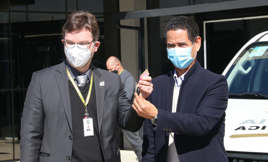 Polícia Científica recebe sete novas viaturas para agilizar serviços operacionais no interior do estado. Foto:SESP