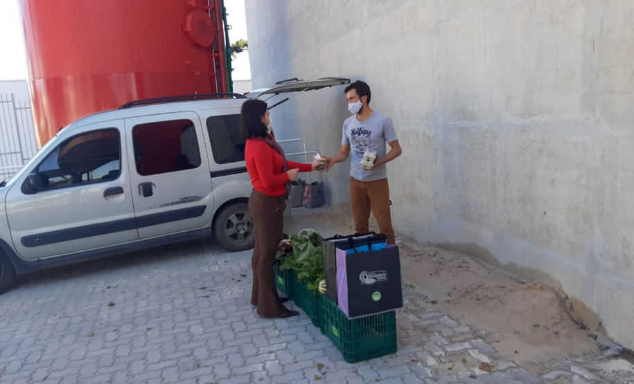 O Governo do Estado desenvolve o projeto Cestas Solidárias, por meio do IDR-Paraná (Instituto de Desenvolvimento Rural do Paraná Iapar-Emater), em parceria com universidades, na Região Metropolitana de Curitiba. - Foto: IDR