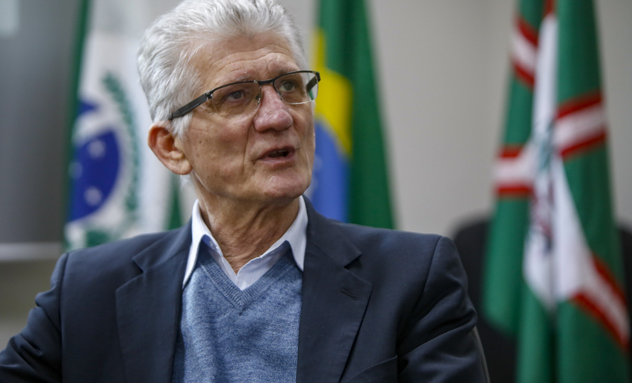 Norberto Ortigara, secretário estadual da Agricultura e do Abastecimento (Seab)
Foto Gilson Abreu/AEN