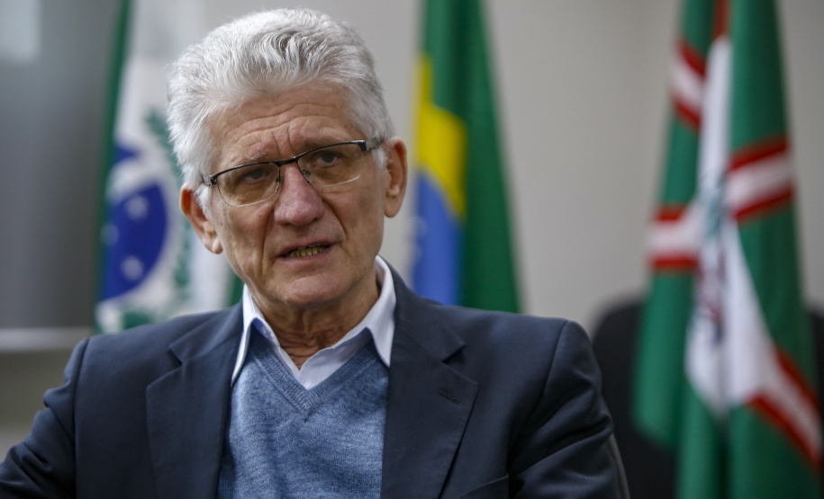 Norberto Ortigara, secretário estadual da Agricultura e do Abastecimento (Seab)
Foto Gilson Abreu/AEN