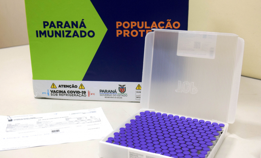 Paraná descentraliza vacinas da Pfizer e 21 municípios recebem as doses na próxima semana
Foto SESA