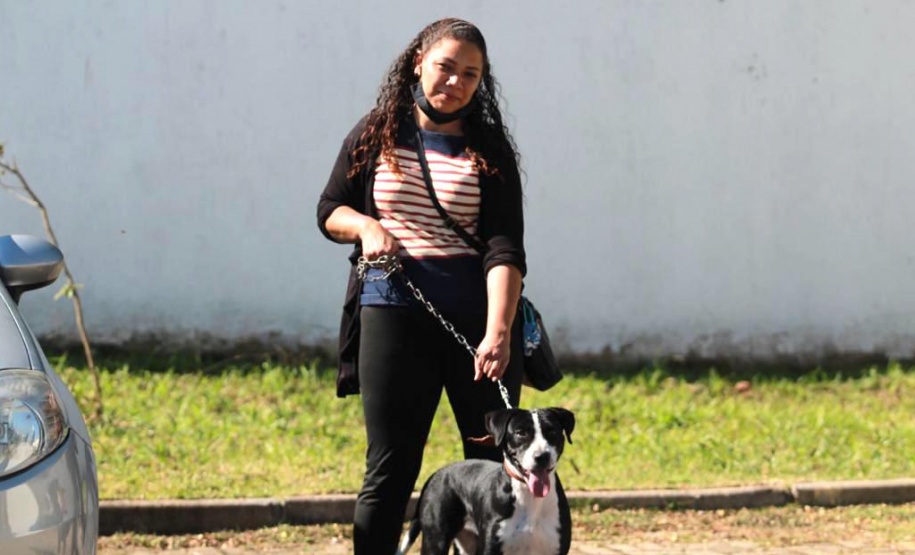 Equipes do Programa Permanente de Castração de Cães e Gatos (CastraPet), da Secretaria de Estado do Desenvolvimento Sustentável e do Turismo (Sedest), concluíram neste sábado (29) a castração de 719 animais em Piraquara. O Município é um dos últimos do ciclo que encerra no final de junho, com atendimento em 45 localidades e 15 mil pets castrados.  -  Piraquara, 29/05/2021  - Foto: Alessandro Vieira/AEN