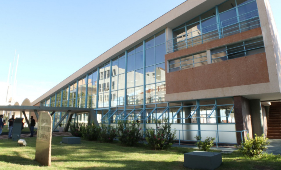 Tombamento pelo Patrimônio Nacional do Museu de Arte de Londrina. Este é o primeiro prédio do Norte do Estado a ser reconhecido com o Tombamento Nacional. - Curitiba, 31/05/2021 - Foto: Emerson Dias