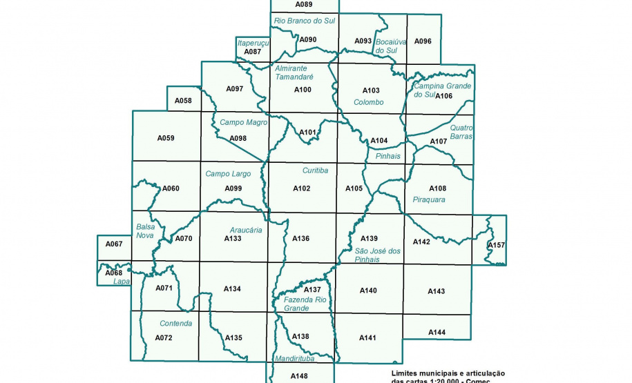 O Instituto Água e Terra (IAT) e a Coordenação da Região Metropolitana de Curitiba (Comec) apresentam nesta terça-feira (01/06) os resultados do Projeto de Mapeamento Geológico-Geotécnico ? Mapas de Unidades de Terreno da RMC. Trata-se de um extenso levantamento realizado pela Diretoria de Gestão Territorial do Instituto, por meio da Divisão de Geologia.  -  Curitiba, 31/05/2021  -  Foto: IAT