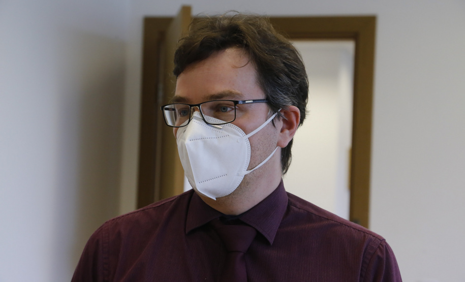 Com bons profissionais e tecnologia, Polícia Científica do Paraná é referência no País. Diretor-geral da Polícia Científica do Paraná, Luiz Rodrigo Grochocki. Foto: Gilson Abreu/AEN