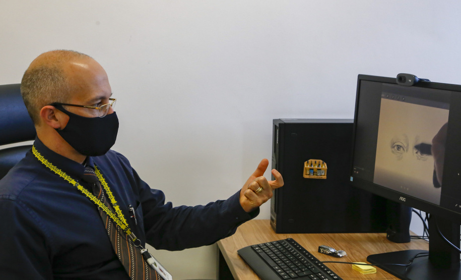 Dr. André Ribeiro Langoswiski - Diretor-Geral do IML    
Foto Gilson Abreu/AEN