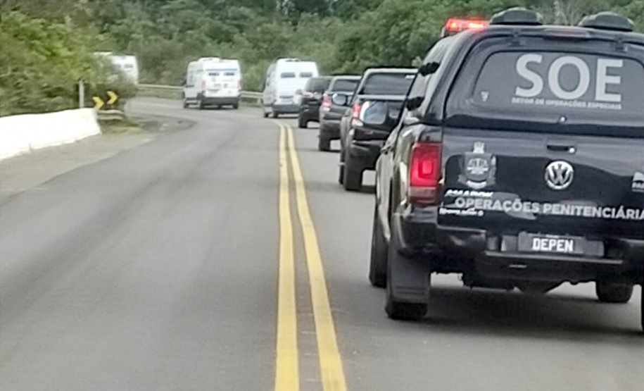 Governo do Paraná retirou 9,3 mil detentos de carceragens sob responsabilidade da Polícia Civil e passou para gestão plena do Departamento Penitenciário (Depen). O balanço engloba transferências efetivadas desde o começo de 2019. Até então, o Estado tinha a pior superlotação do País em delegacias. - Foto; SESP/PR