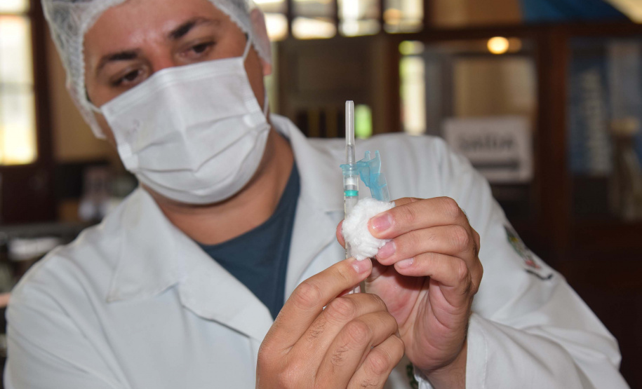 Mais de 20 mil doses de vacina contra a Covid-19 foram aplicadas neste final de semana. Foto: Américo Antonio/SESA